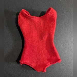 Vintage Barbie Red Helenca Swimsuit Bathing Suit 1960's  Mattel